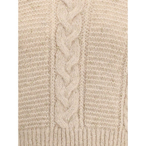 Max Mara Beige Polyamide Sweatshirt