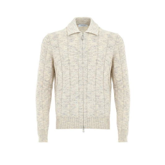 Gran Sasso Gray Wool Cardigan