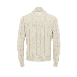 Gran Sasso Gray Wool Cardigan