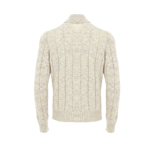 Gran Sasso Gray Wool Cardigan