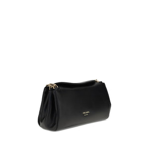 Prada Black Lamb Ovis Aries Aries Shoulder Bag