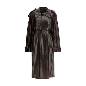 Max Mara Brown Cotton Coat