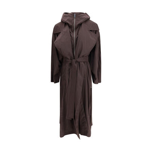 Max Mara Brown Polyamide Trench Coat