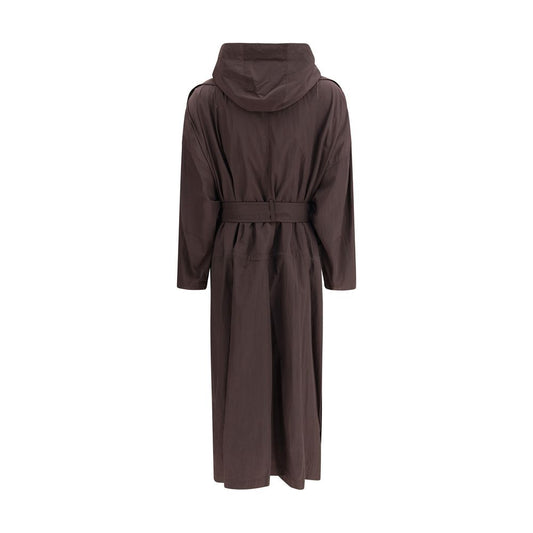 Max Mara Brown Polyamide Trench Coat