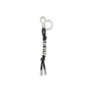 Prada Black Recycled Polyamide Keychain