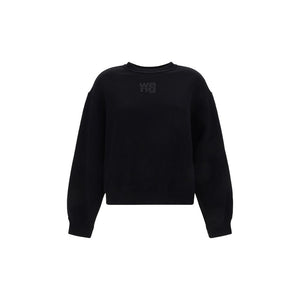 Alexander Wang Black Cotton Sweatshirt
