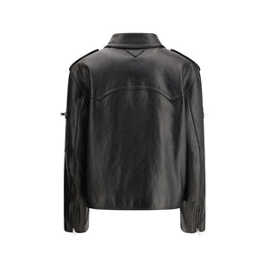 Prada Black Leather Jacket