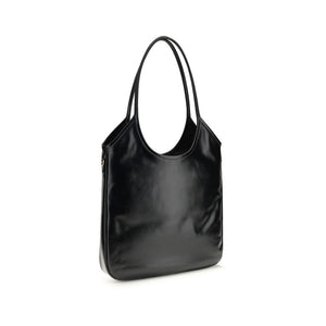 Miu Miu Black Calf Leather Bos Taurus Shoulder Bag