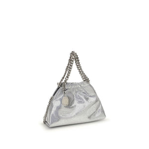 Stella McCartney Silver Polyester Shoulder Bag