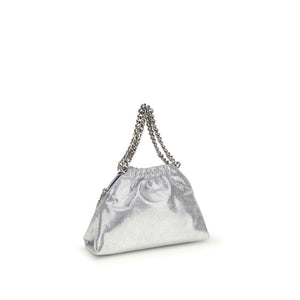 Stella McCartney Silver Polyester Shoulder Bag