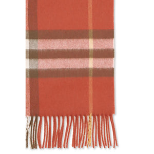 Burberry Red Cashmere Scarf