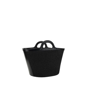 Marni Black Cotton Shoulder Bag