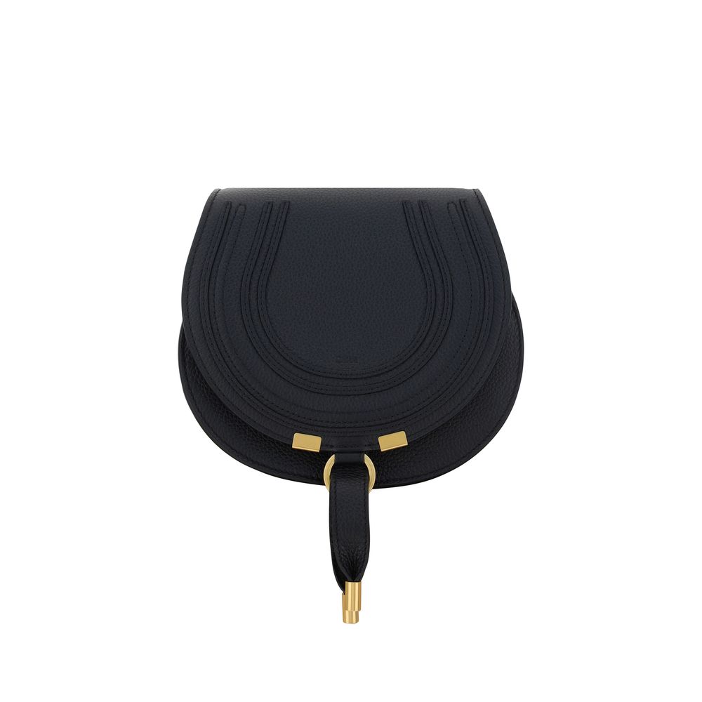Chloé Black Calf Leather Bos Taurus Shoulder Bag
