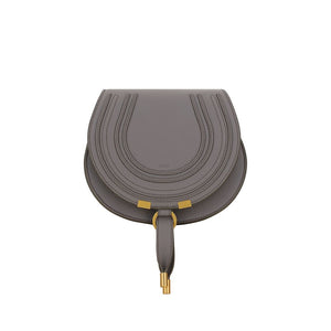 Chloé Gray Calf Leather Bos Taurus Shoulder Bag