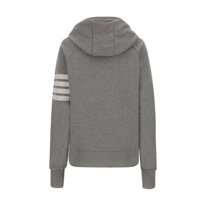 Thom Browne Gray Cotton Sweatshirt