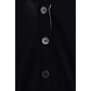 Thom Browne Blue Merino Wool Polo Shirt