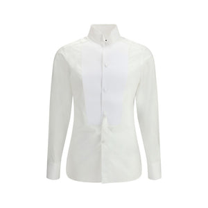 Tom Ford White Cotton Dress Shirt