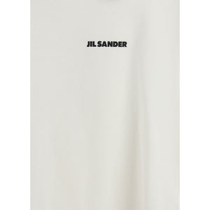 Jil Sander Cream Cotton T-Shirt