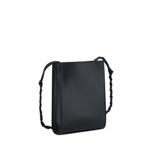 Jil Sander Black Calf Leather Bos Taurus Shoulder Bag