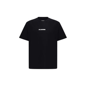 Jil Sander Black Cotton T-Shirt
