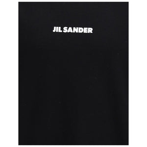 Jil Sander Black Cotton T-Shirt