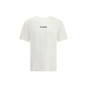 Jil Sander Cream Cotton T-Shirt