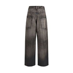 Maison Mihara Yasuhiro Black Cotton Jeans Denim