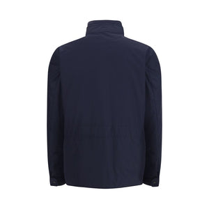 Moncler Blue Polyester Coat