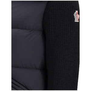 Moncler Grenoble Black Polyamide Coat