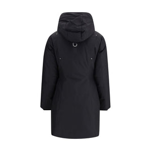 Moose Knuckles Black Recycled Polyester Parka
