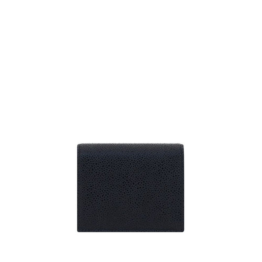 Thom Browne Black Calf Leather Bos Taurus Wallet