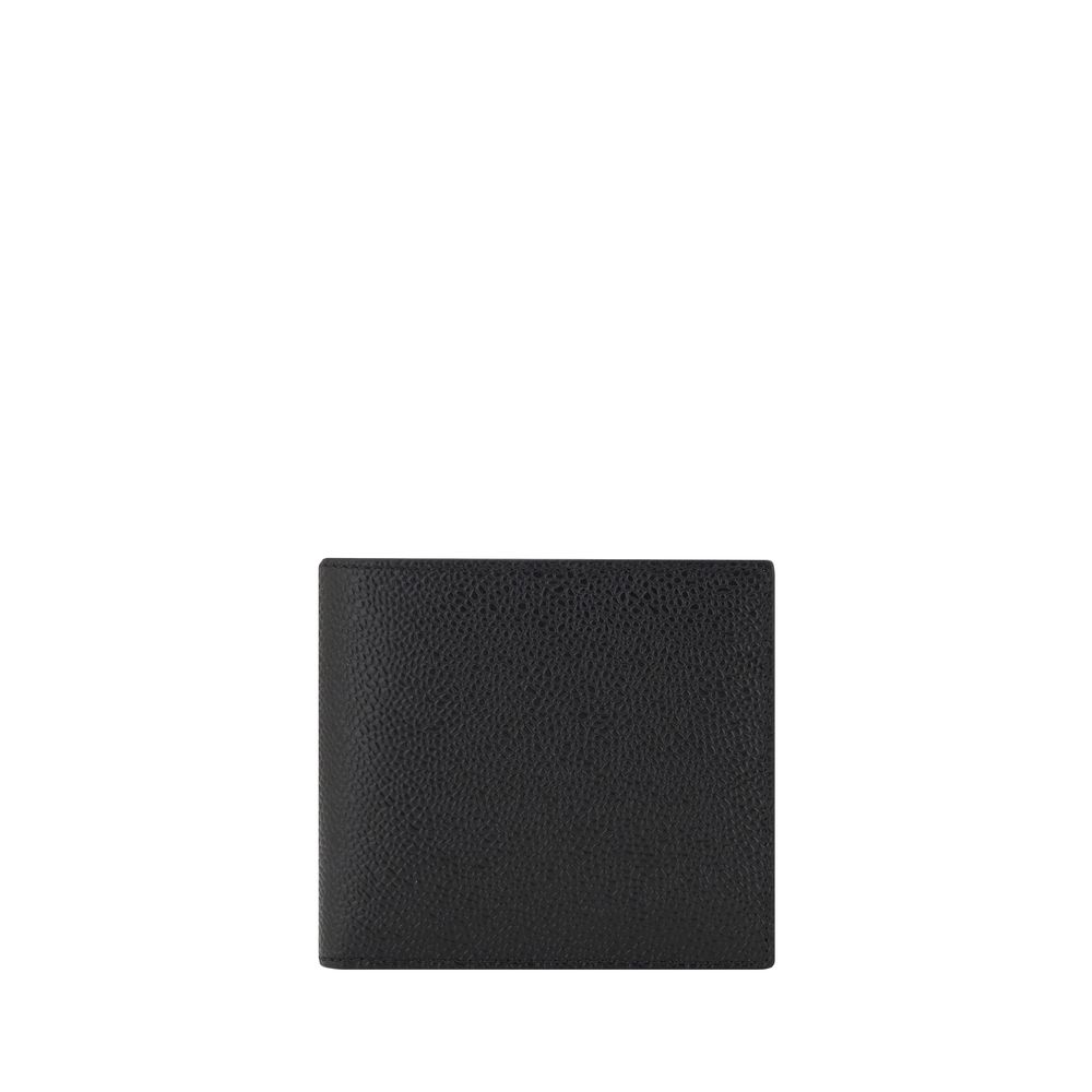 Thom Browne Black Calf Leather Bos Taurus Wallet