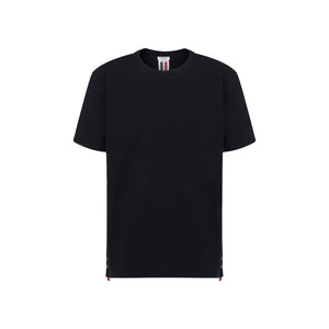 Thom Browne Blue Cotton T-Shirt