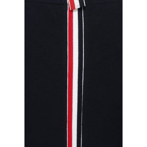 Thom Browne Blue Cotton T-Shirt