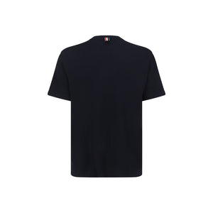 Thom Browne Blue Cotton T-Shirt