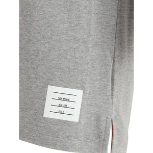 Thom Browne Gray Cotton T-Shirt