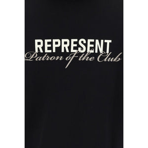 Represent Black Cotton Sweatshirt