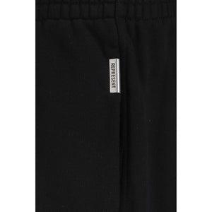 Represent Black Cotton Joggers (Workout Pants)