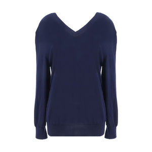 Prada Blue Cashmere Cardigan
