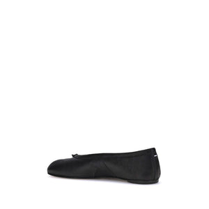 Margiela Black Lamb Ovis Aries Aries Ballet Flats