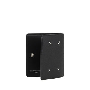 Margiela Black Calf Leather Bos Taurus Wallet