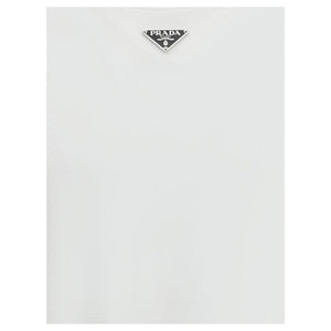 Prada White Cotton T-Shirt