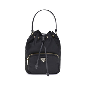 Prada Black Polyamide Backet Bag