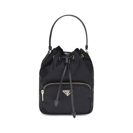Prada Black Polyamide Backet Bag