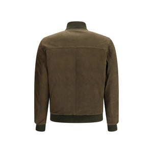 Valstar Brown Calf Leather Bos Taurus Bomber