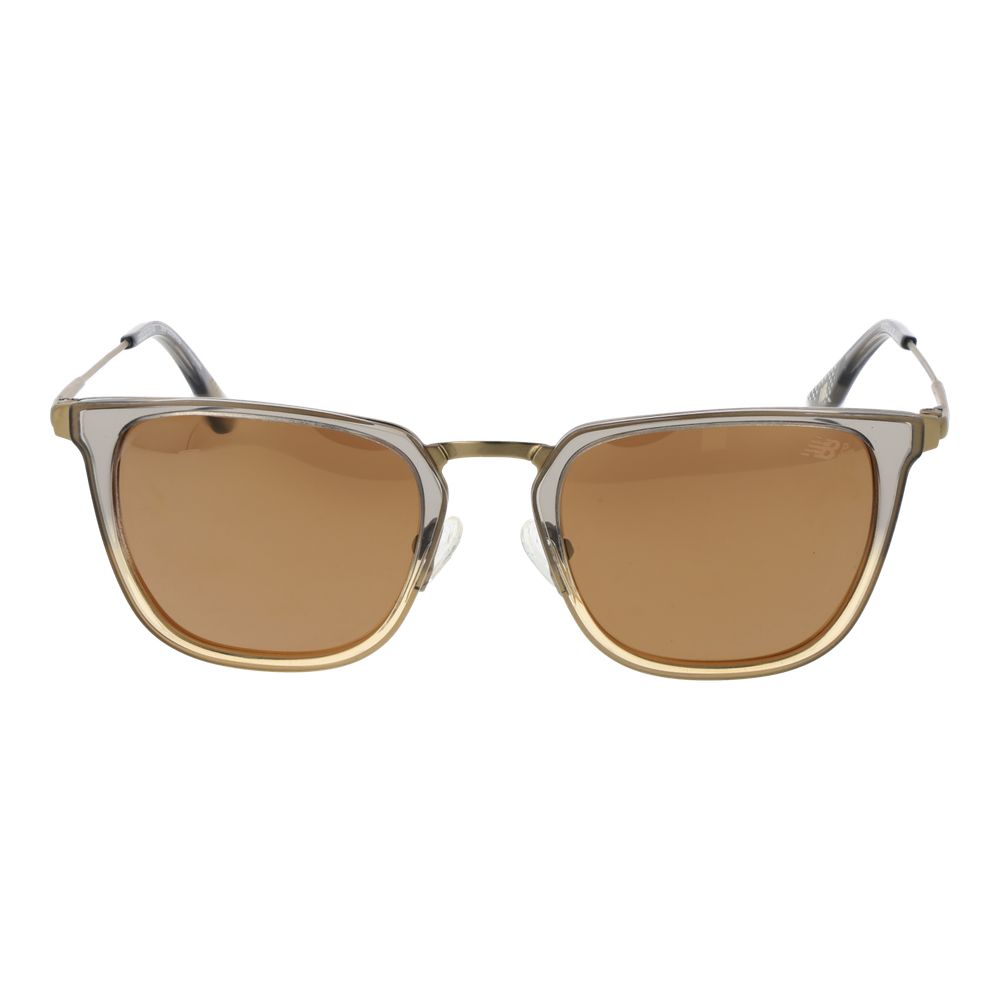 New Balance Gold Metal Sunglasses