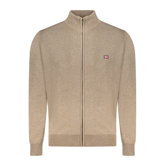 Norway 1963 Brown Polyester Men Sweater