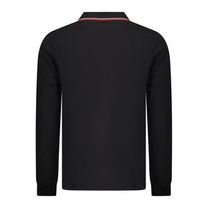 Norway 1963 Black Cotton Men Polo Shirt