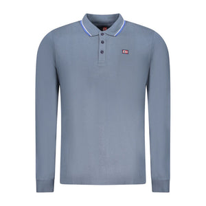 Norway 1963 Blue Cotton Men Polo Shirt