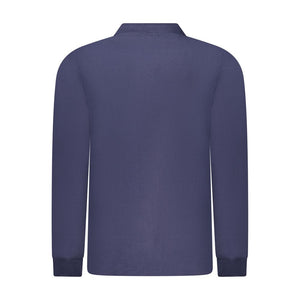 Norway 1963 Blue Cotton Men Polo Shirt